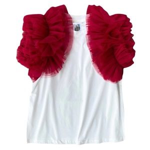 Queen of Sparkles Ruffle Tee